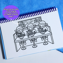 Load image into Gallery viewer, Ninjas Coloring Book
