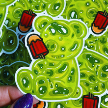 Load image into Gallery viewer, Jelly Popsicle Bear Sticker
