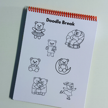 Load image into Gallery viewer, Butterfly Bear Notebook

