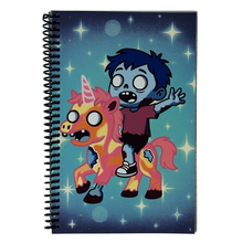 Load image into Gallery viewer, Zomboy Unicorn Notebook
