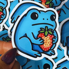 Load image into Gallery viewer, Randy Strawberry Frog
