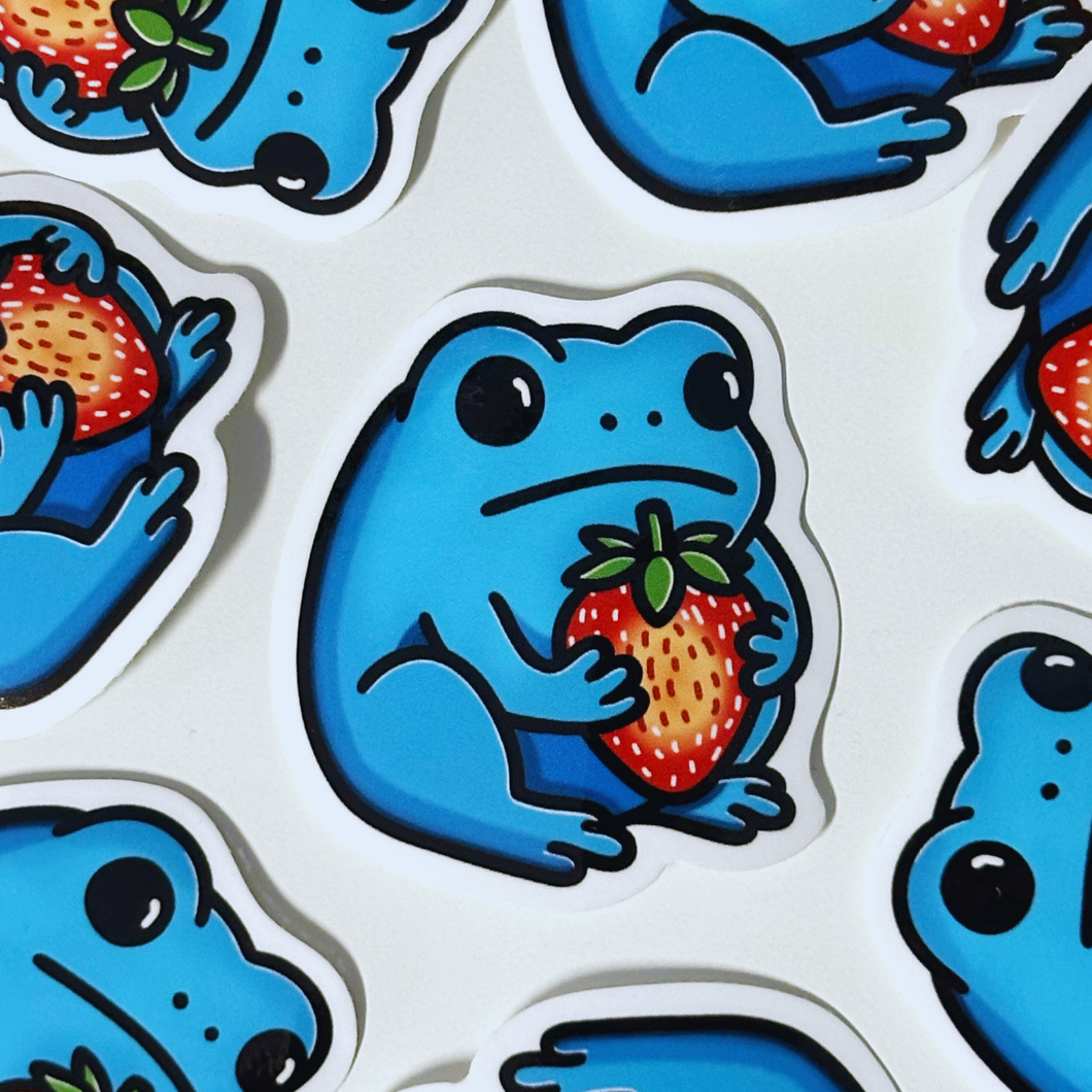 Randy Strawberry Frog