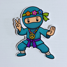 Load image into Gallery viewer, Peace Ninja Sticker

