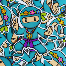Load image into Gallery viewer, Peace Ninja Sticker
