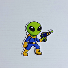 Load image into Gallery viewer, Alien Space Ranger Sticker
