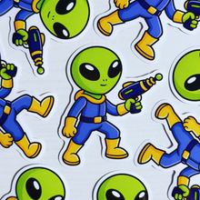 Load image into Gallery viewer, Alien Space Ranger Sticker
