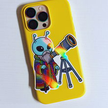 Load image into Gallery viewer, Holographic Alien Prophet Sticker
