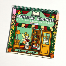 Load image into Gallery viewer, Mystical Shoppes 2027 Coloring Calendar - Subs
