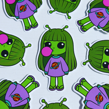 Load image into Gallery viewer, Alien Bubblegum Sticker

