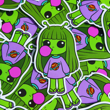 Load image into Gallery viewer, Alien Bubblegum Sticker
