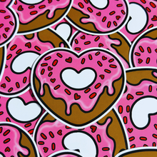 Load image into Gallery viewer, Doughnut Heart Sticker
