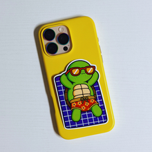 Load image into Gallery viewer, Lazy Beach Days Turtle Sticker
