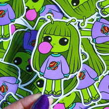 Load image into Gallery viewer, Alien Bubblegum Sticker
