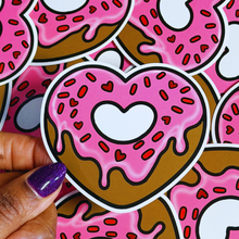 Load image into Gallery viewer, Doughnut Heart Sticker

