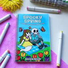 Load image into Gallery viewer, Spooky Spring Coloring Book
