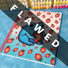 Load image into Gallery viewer, FLAWED Grumpy Frog Notebook
