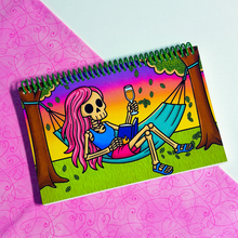 Load image into Gallery viewer, Standard Spooky Spring Notebooks - 8.5 x 5.5
