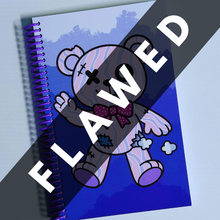 Load image into Gallery viewer, FLAWED Spooky Bear Notebook
