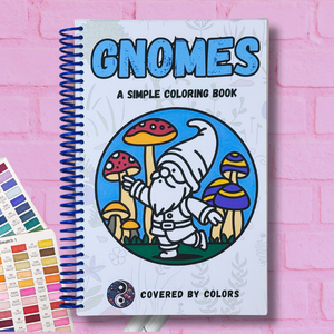 Gnomes Coloring Book