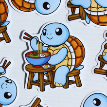 Load image into Gallery viewer, Squirtle Turtle Ramen Sticker

