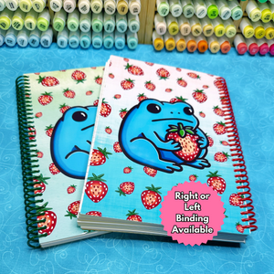 Grumpy Frog Notebook
