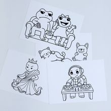 Load image into Gallery viewer, Adorable Animals Postcards
