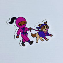 Load image into Gallery viewer, Shan &amp; Duncan Ninja Walk Sticker
