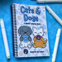 Load image into Gallery viewer, Cats and Dogs Coloring Book
