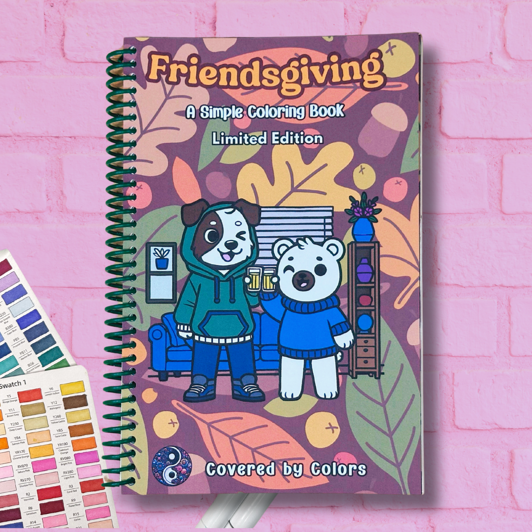 Friendsgiving Coloring Book