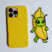 Load image into Gallery viewer, Jumbo Banana Alien Sticker
