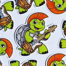 Load image into Gallery viewer, Rockstar Turtle Sticker
