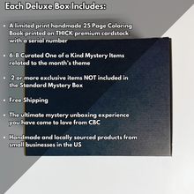 Load image into Gallery viewer, Deluxe Monthly Mystery Coloring Box
