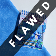 Load image into Gallery viewer, FLAWED Hearts Color By Lines Mini Book
