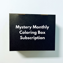 Load image into Gallery viewer, Monthly Mystery Coloring Box
