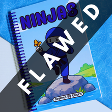 Load image into Gallery viewer, FLAWED Ninjas Coloring Book
