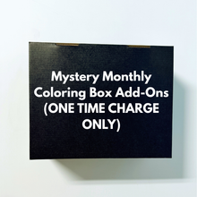 Load image into Gallery viewer, August Monthly Mystery Coloring Boxes Add Ons
