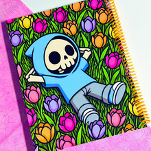 Load image into Gallery viewer, Standard Spooky Spring Notebooks - 8.5 x 5.5
