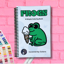 Load image into Gallery viewer, Frogs Coloring Book
