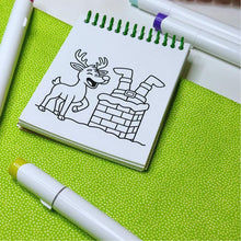 Load image into Gallery viewer, Santa's Naughty List Mini Book
