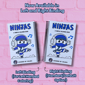 Ninja Coloring Book