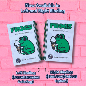 Frogs Coloring Book