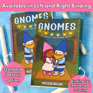 Gnomes Coloring Book