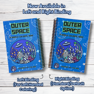 Outer Space Coloring Book