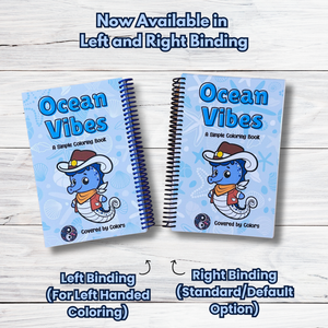 Ocean Vibes Coloring Book