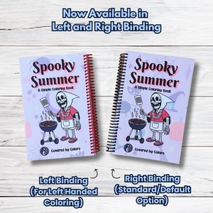 Spooky Summer Coloring Book