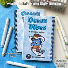 Load image into Gallery viewer, Ocean Vibes Coloring Book
