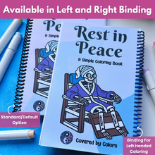 Load image into Gallery viewer, Rest In Peace Coloring Book
