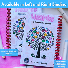 Load image into Gallery viewer, Hearts Coloring Book
