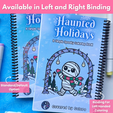 Load image into Gallery viewer, Haunted Holidays Coloring Book
