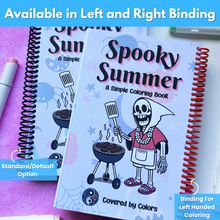 Load image into Gallery viewer, Spooky Summer Coloring Book
